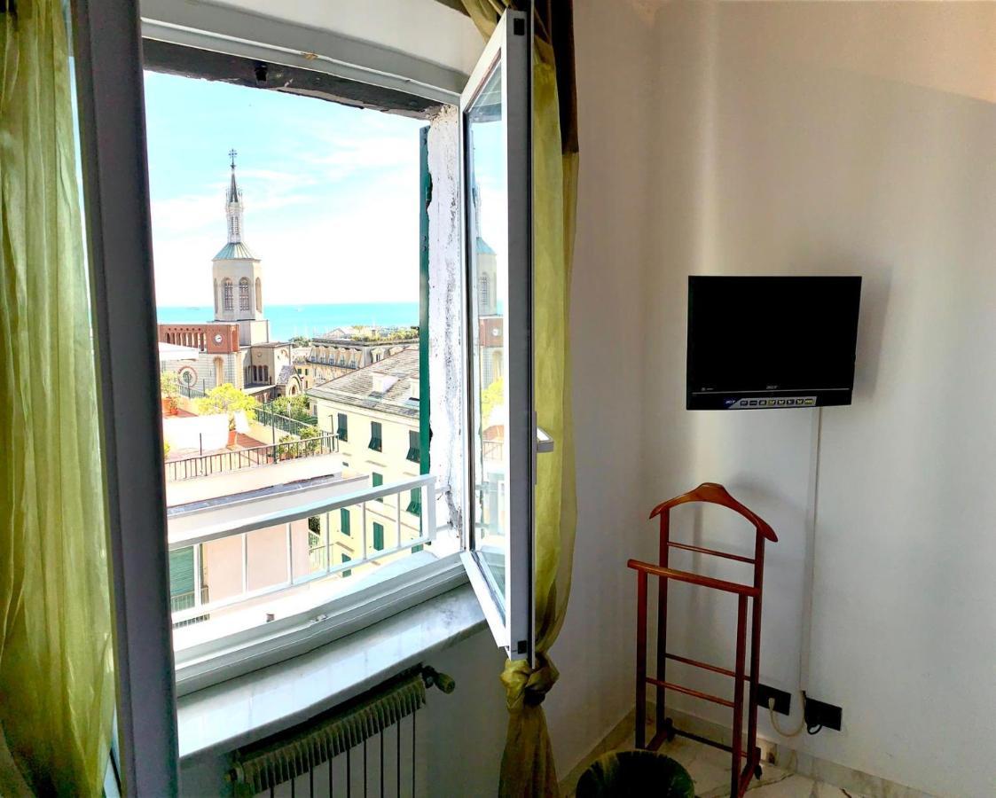 Hotel La Casa Sui Tetti Genua Exterior foto